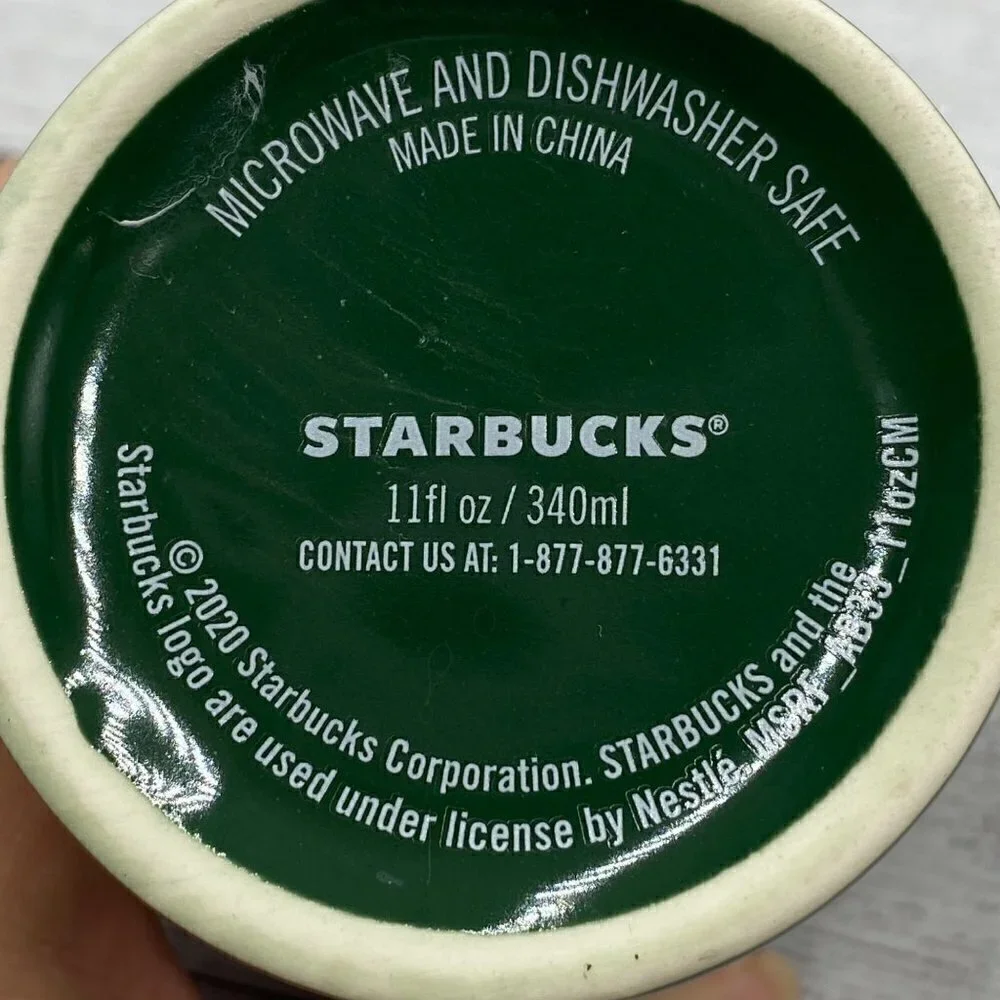 Starbucks 2020 11oz Coffee Cup Green